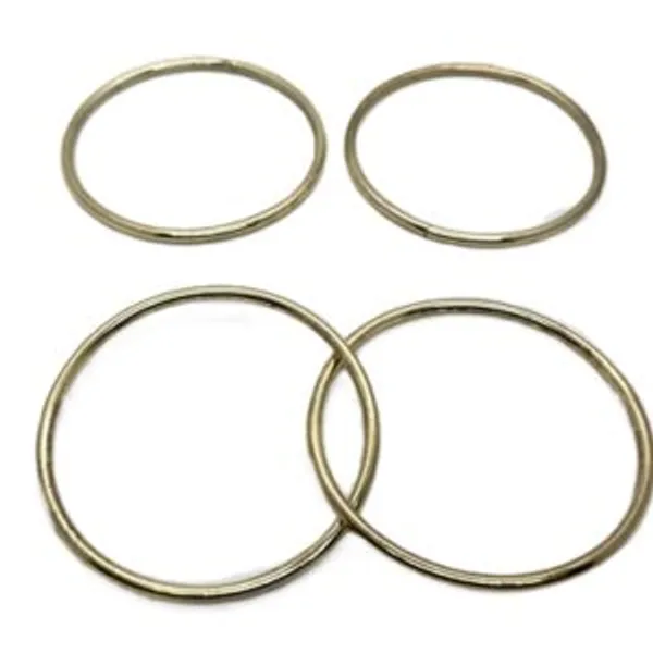 GOLDEN_LINKING_RING_SMALL_MAGIC_TRICK_(4_INCH)_SET_OF_4_RINGS_/_CHINESE_LINKING_RING_MAGIC