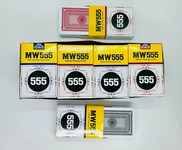 Balck_&_Red_555_Playing_Mark_Card_(Pack_Of_12)