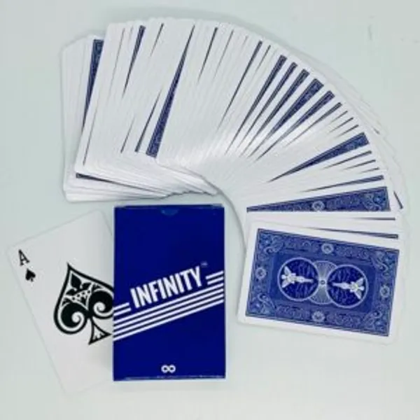 INFINITY_MARK_MAGIC_PLAYING_CARD_DECK_(BLUE)_/_INFINITY_CHEATING_PLAYING_MARKED_CARD