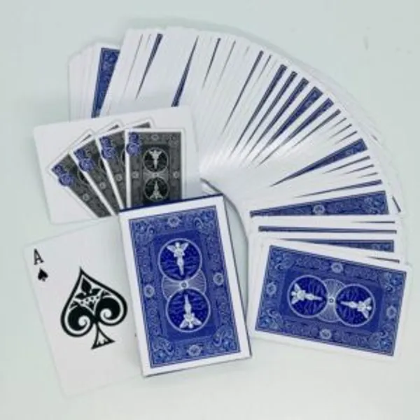 INFINITY_MARK_MAGIC_PLAYING_CARD_DECK_(BLUE)_/_INFINITY_CHEATING_PLAYING_MARKED_CARD