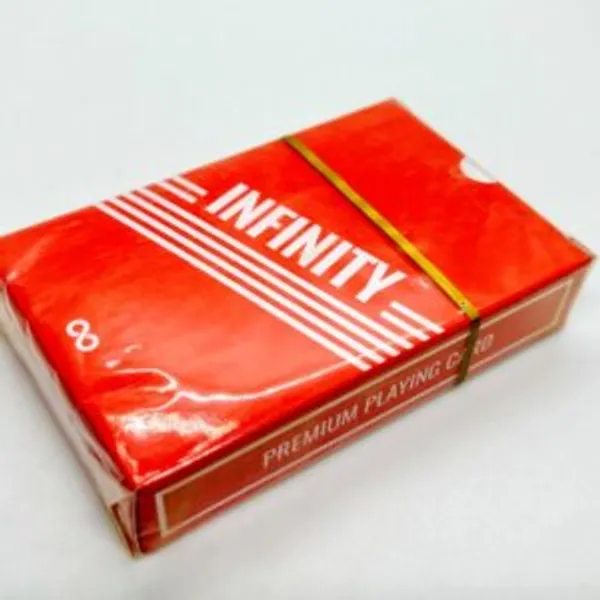 INFINITY_MARK_MAGIC_PLAYING_CARD_DECK_(RED)_/_INFINITY_CHEATING_PLAYING_MARKED_CARD