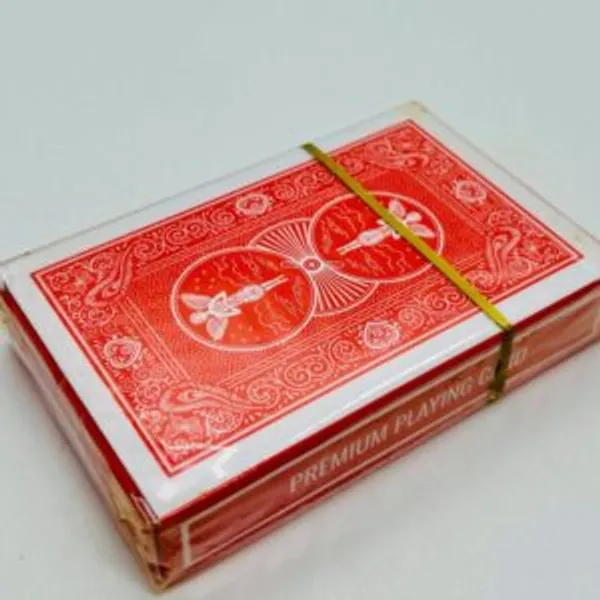 INFINITY_MARK_MAGIC_PLAYING_CARD_DECK_(RED)_/_INFINITY_CHEATING_PLAYING_MARKED_CARD