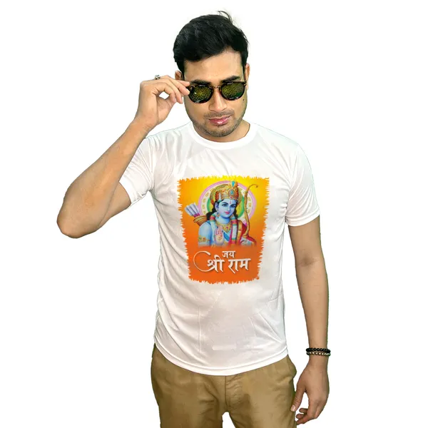JAI_SRI_RAM_PRINTED_T_SHIRT_WHITE_ROUND_NECK__(POLYESTER)_UNISEX