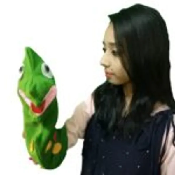 JURASSIC_EGG_BAG_CUM_PUPPET_MAGIC_/_DINOSAUR_PUPPET_FOR_VENTRILOQUISM