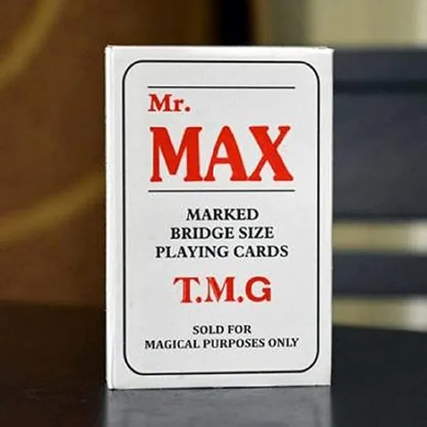 MR.MAX_Marked_Playing_Card_Deck_(Red)