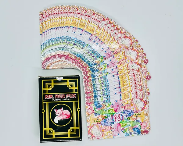 MR._RED_Fox_Marked_Magic_Card_Deck