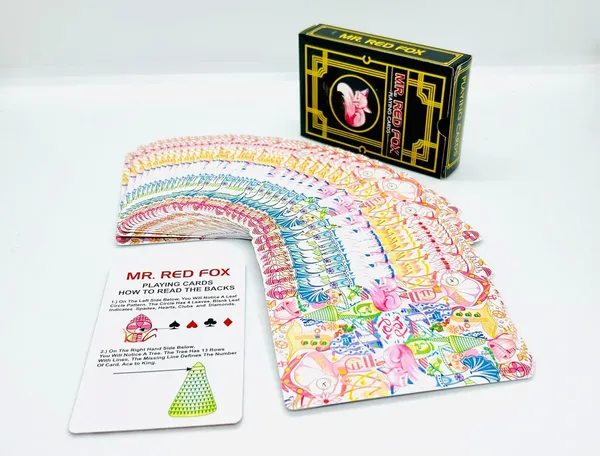 MR._RED_Fox_Marked_Magic_Card_Deck