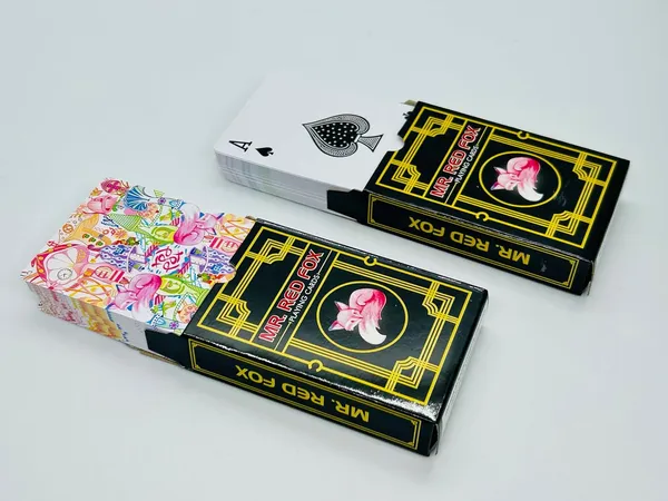 MR._RED_Fox_Marked_Magic_Card_Deck_(Set_of_2_Packs)