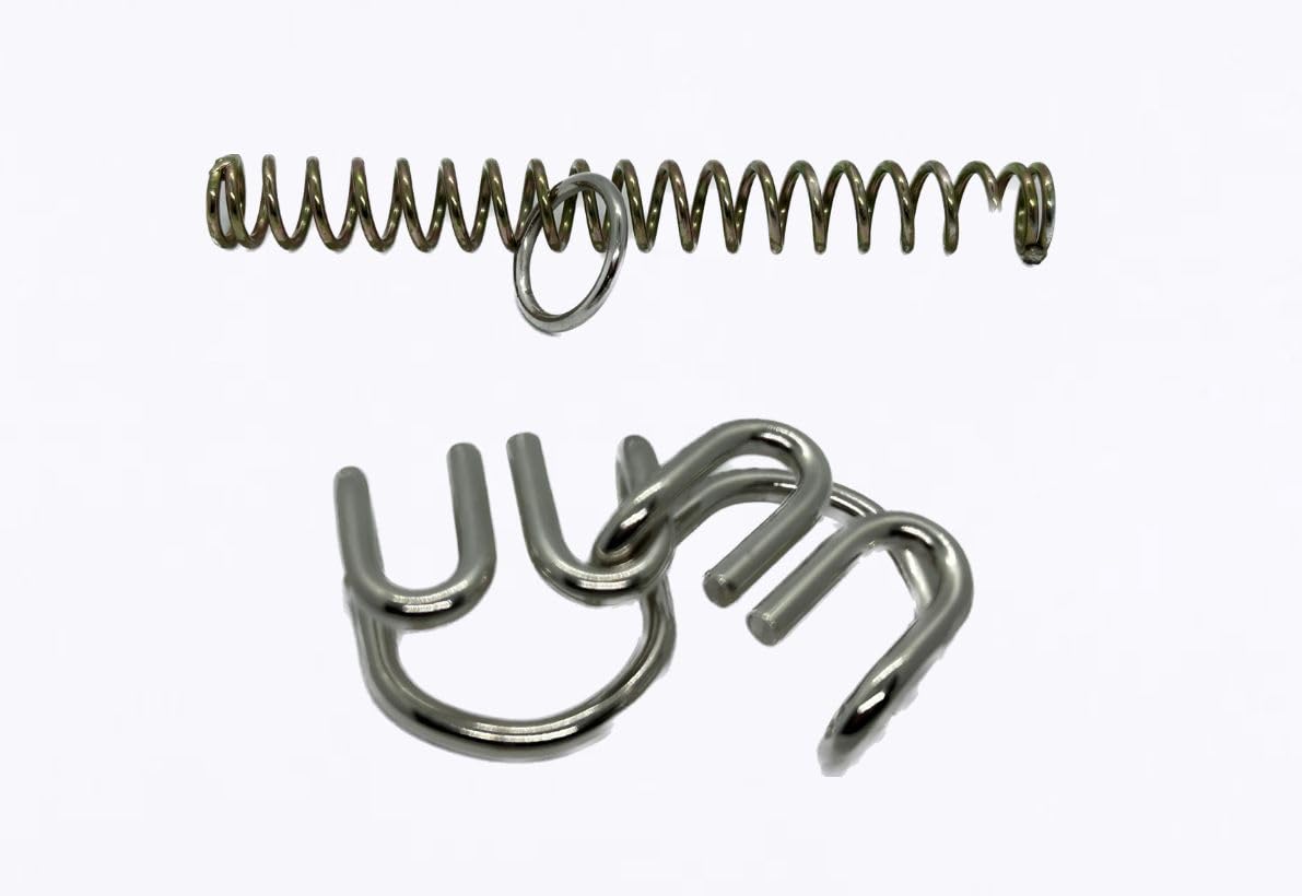 MW_&_Spring_Ring_Puzzle_Set_(Metal)_/_Interlocking_Metal_Brain_Teaser