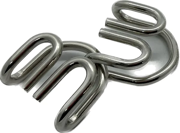 MW_&_Spring_Ring_Puzzle_Set_(Metal)_/_Interlocking_Metal_Brain_Teaser