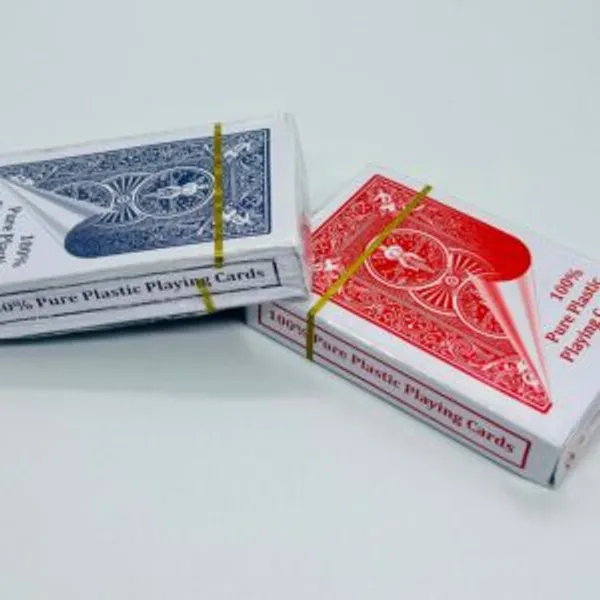 Marked_Playing_Card_Bicycle_Design_Set_of_2_(Blue_&_Red)_/_SPY_Mark_Bicycle_Card_Packet_(Plastic_Deck)