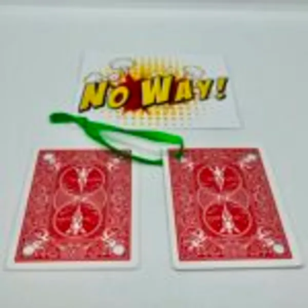 NO_WAY_BICYCLE_GAFF_CARD_MAGIC_TRICK_/_NOWAY_CARD