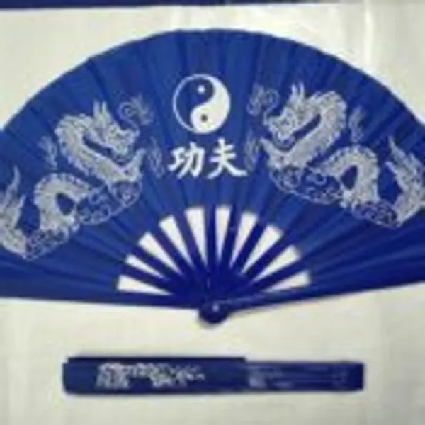 PRODUCTION_FAN_(BLUE)_/_CHINESE_DRAGON_FAN