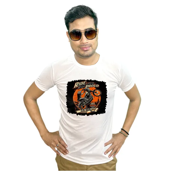 RIDER_PRINTED_T_SHIRT_WHITE_ROUND_NECK__(POLYESTER)_UNISEX