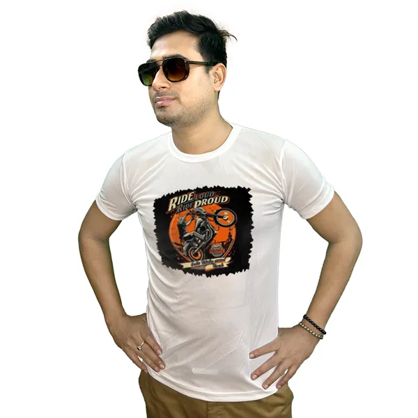 RIDER_PRINTED_T_SHIRT_WHITE_ROUND_NECK__(POLYESTER)_UNISEX