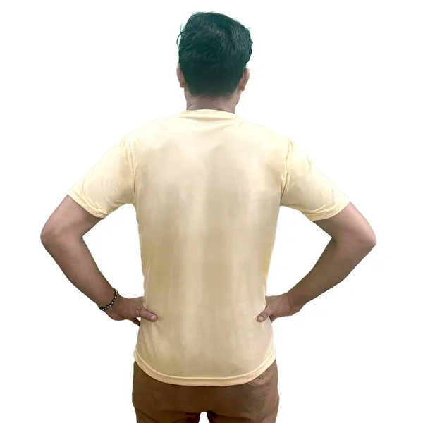 SRIMAN_PRINTED_T_SHIRT_YELLOW_ROUND_NECK__(POLYESTER)_UNISEX