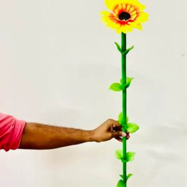 SUN_FLOWER_STIFF_ROPE_MAGIC_TRICK_/_SUN_FLOWER_ROPE_TO_STICK_MAGIC