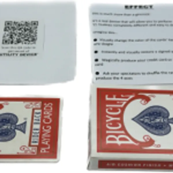 UTILITY_DEVICE_GAFF_BICYCLE_CARD_BOX_GIMMICK_MAGIC