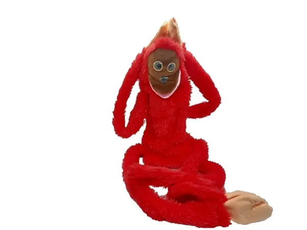 VENT_MONKEY_PUPPET_(RED)_/_VENTRILOQUISM_TALKING_PUPPET