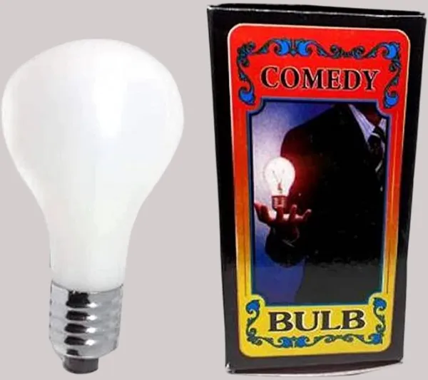White_PLASTIC_Comedy_Bulb_Magic_Trick_For_Magic_Show