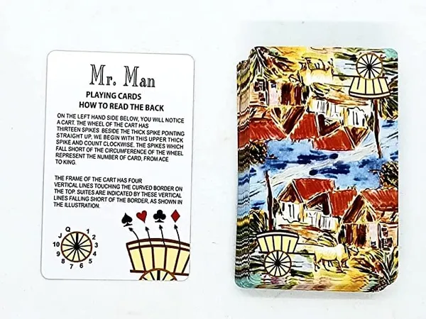 Multicolor_Mr._Man_Mark_Deck_Magic_Playing_Card_(Pack_Of_2)