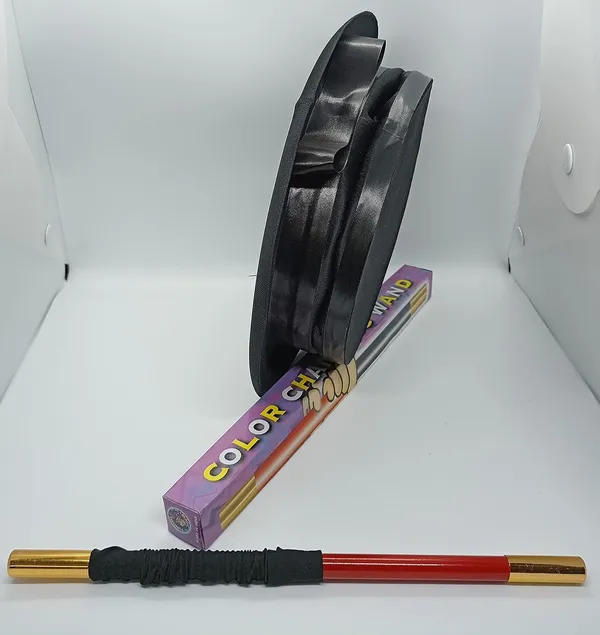 Multicolor_Magician_Hat_&_Wand_Magic_Set_Folding_Top_Hat_&_Color_Changing_Magic_Wand_Set_Collapsable_Mandrek_Production_Hat_(_Pack_Of_2)