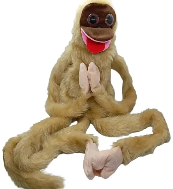 Brown_Ventriloquism_Talking_Monkey_Puppet_Far_Cloth_Ventriloquist_Monkey_Doll_Light