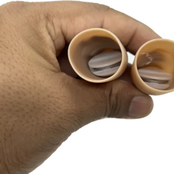 White_Thumb_TIP_Light_Magic_(Set_of_2)_/_DELIGHTING_Thumb_Finger_Magic_Trick