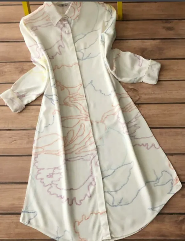White_Rayon_Colorful_Digital_Print_Kurti_Plazzo_For_Women
