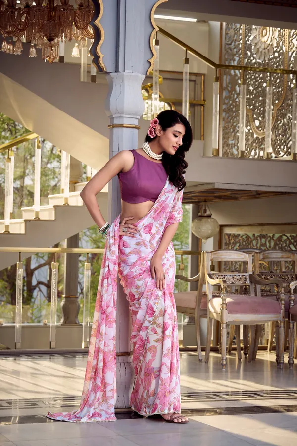 Digital_Printed_Pink_Floral_Print_With_Pearl_Lace_Border_Weightless_Marble_Saree