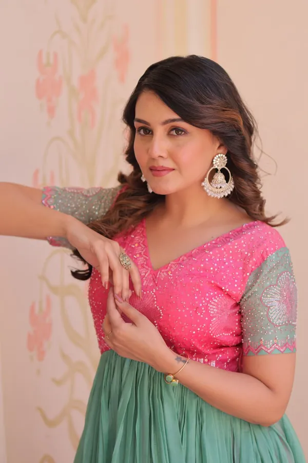 Premium_Multicolor_shade_Readymade_Premium_Designer_Gown