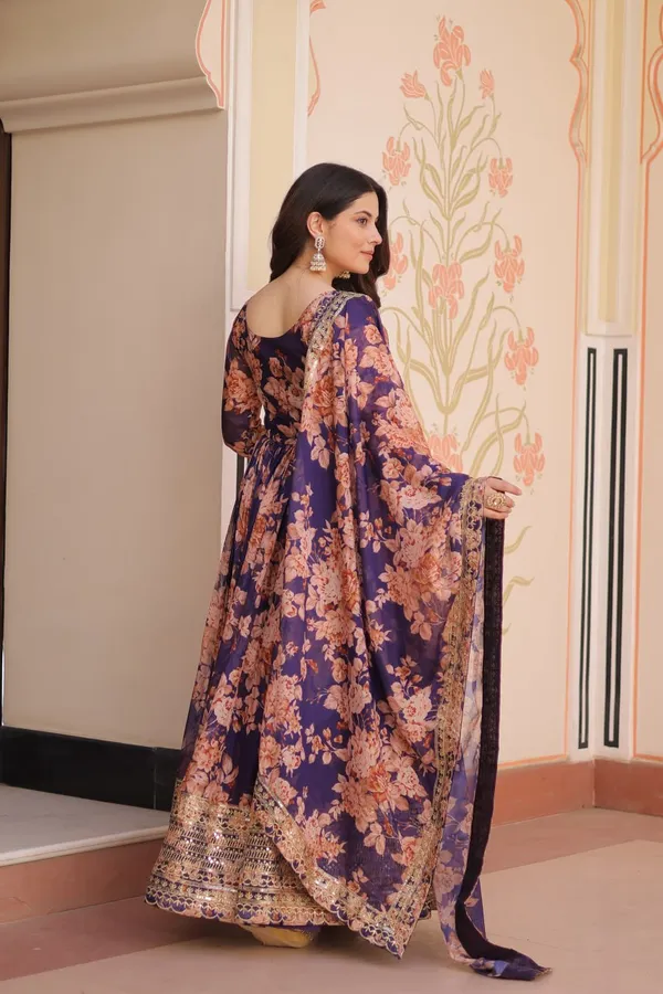 Russian_Silk_Rich_Digital_Print_Violet_Color_With_Embroidered_Sequins_Work_Premium_Gown