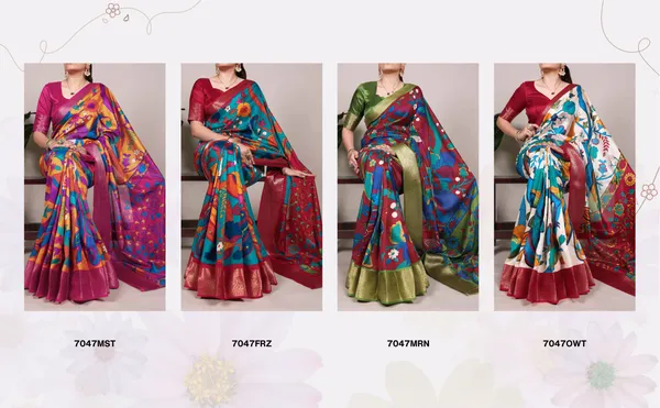 Tussar_Silk_with_Viscose_Border_White_Premium_Saree