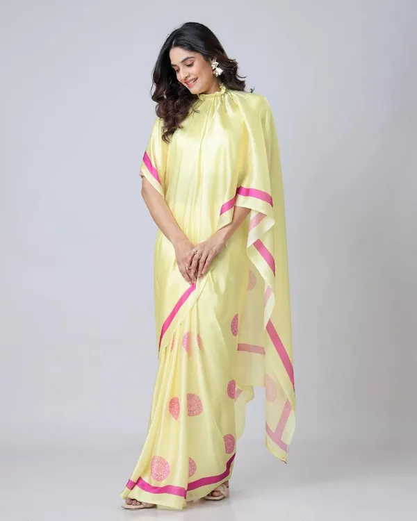 Yellow_Soft_Chinon_Silk_Premium_Digital_Print_Unique_with_Free_Hand