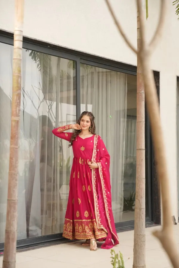 Premium_Readymade_Designer_Gown_with_Embroidered_work