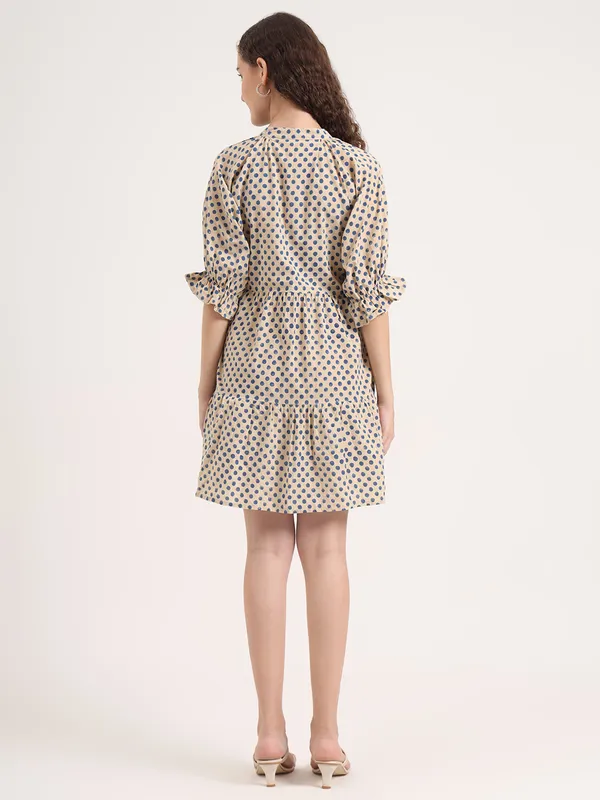 Blue_Polka_Dot_Bagru_Hand_Block_Printed_Midi_Dress