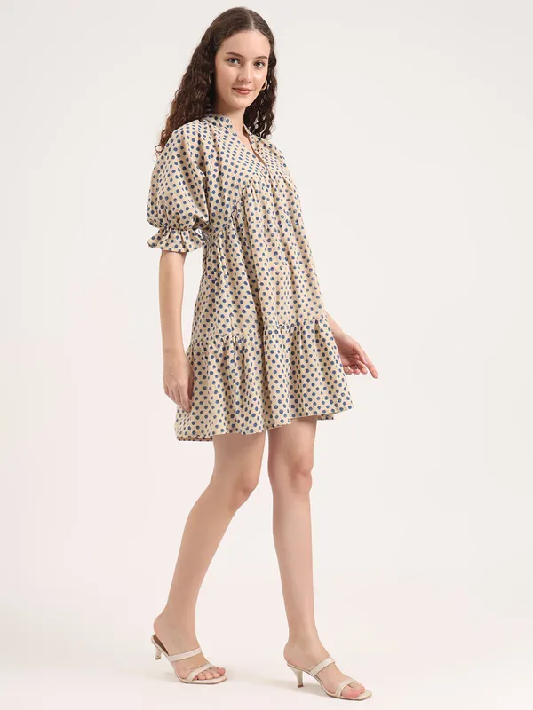 Blue_Polka_Dot_Bagru_Hand_Block_Printed_Midi_Dress