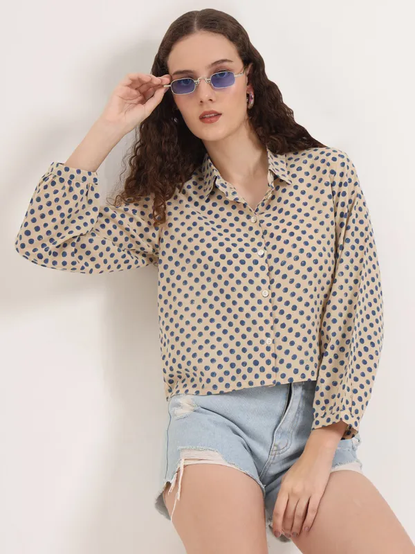 Blue_Polka_Dot_Bagru_Hand_Block_Printed_Crop_Top