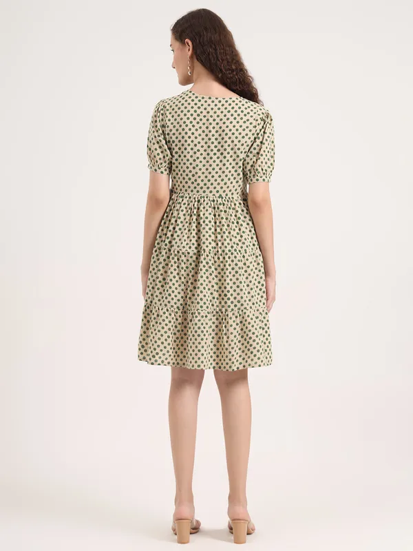 Green_Polka_Dot_Bagru_Hand_Block_Printed_Midi_Dress