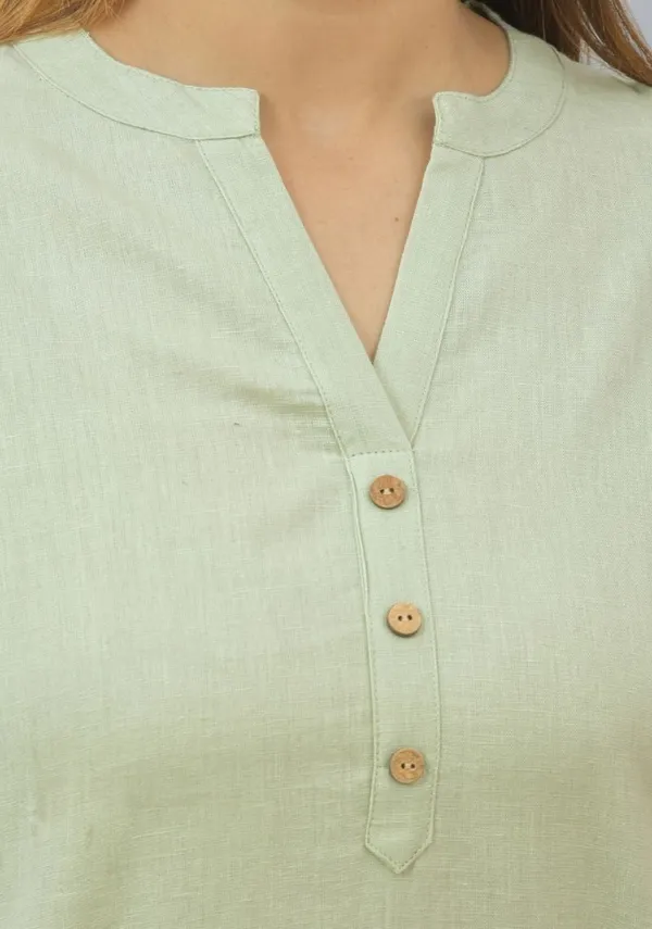 Mint_Green_Cotton_Flax_Premium_&_Elegant_Top_&_Bottom_For_Women