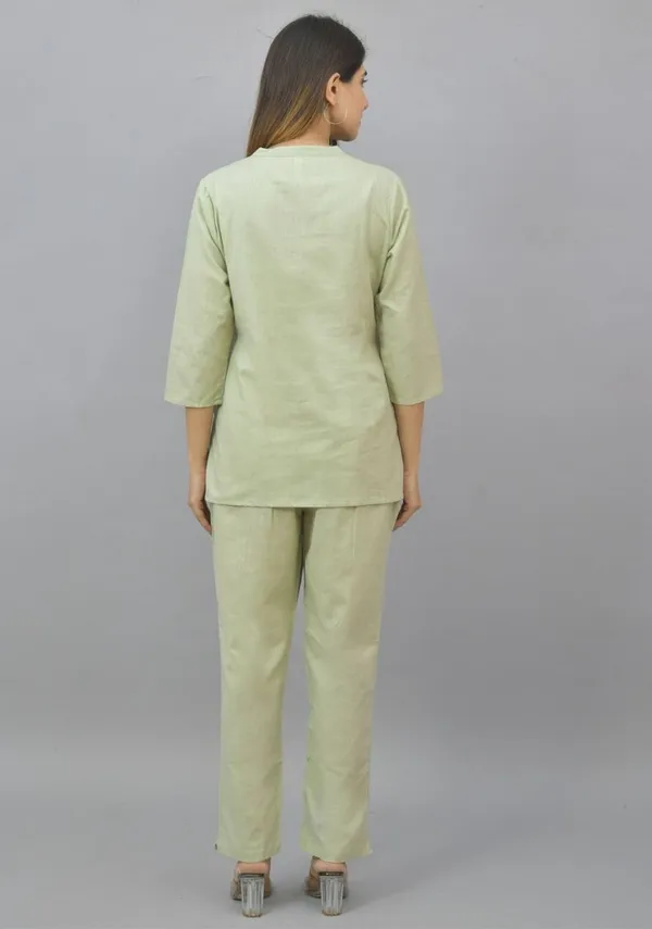 Mint_Green_Cotton_Flax_Premium_&_Elegant_Top_&_Bottom_For_Women