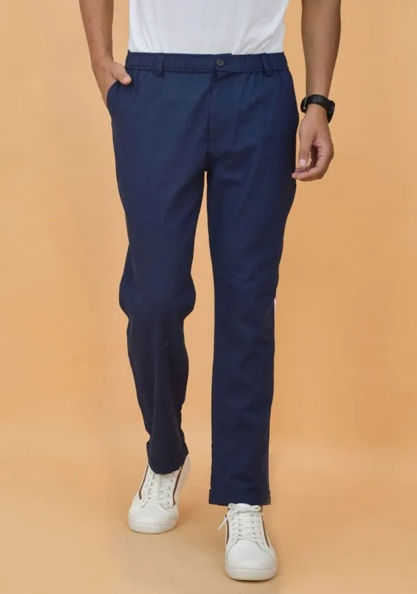 Navy_Blue_Cotton_Premium_&_Elegant_Regular_Fit_Trouser_For_Men