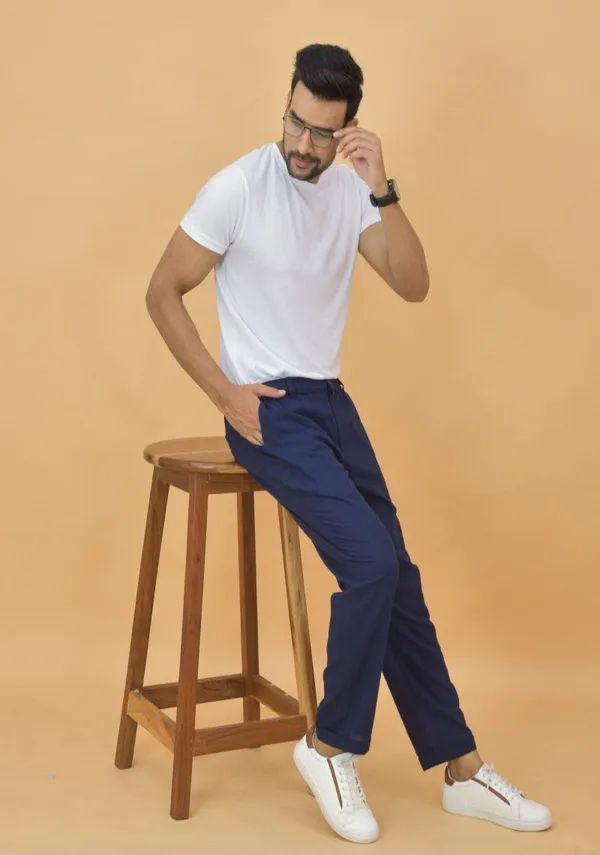 Navy_Blue_Cotton_Premium_&_Elegant_Regular_Fit_Trouser_For_Men