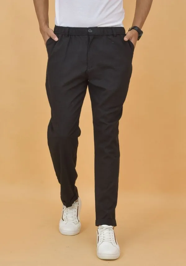 Black_Cotton_Premium_&_Elegant_Regular_Fit_Trouser_For_Men