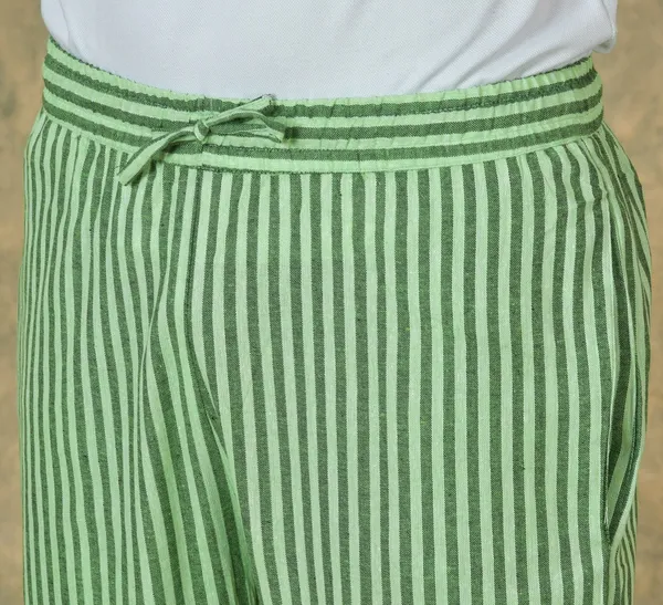 Olive_Green_Cotton_Stripe_Premium_&_Elegant_Handloom_Pant_For_Men