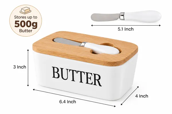 Ceramic_Butter_Container_With_Lid_And_Butter_Knife