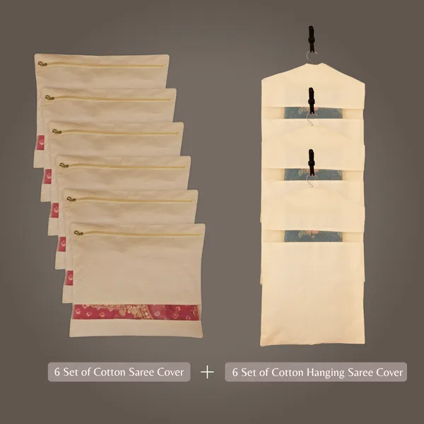 Set_of_3_Hanging_Cotton_Saree_Covers_(28_x_18_Inches)_+_Set_of_6_Cotton_Saree_Covers_With_Zipper