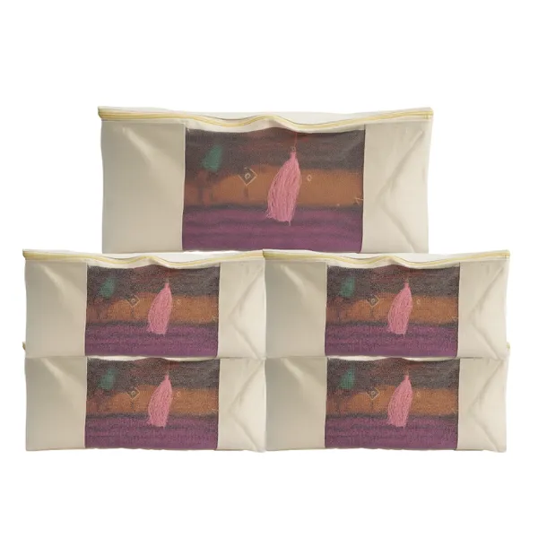 Pack_of_5_Off-white_Cotton_Canvas_Storage_Bags_|_Premium_Durable_Storage_Bags_For_Home_&_Travel