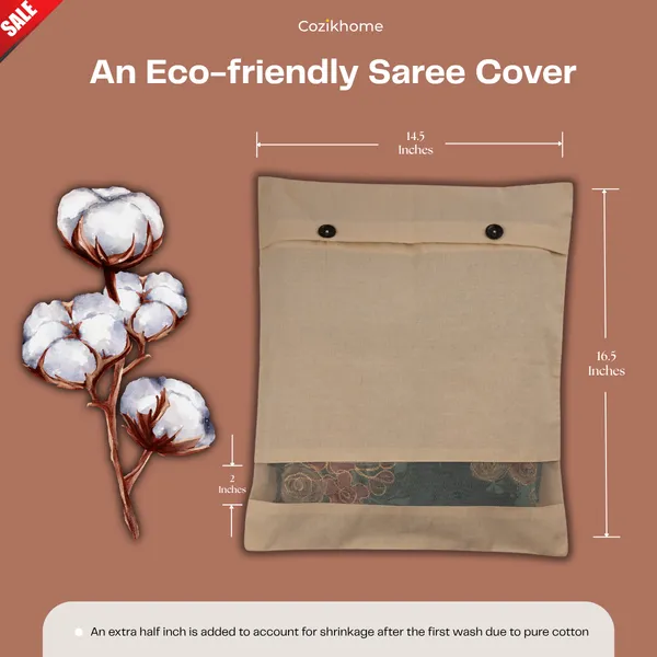 Pack_of_8_Off-white_Cotton_Saree_Covers_with_Button_Clouser_&_Net_Window_|_Premium_Durable_Saree_Covers_For_Home_&_Travel