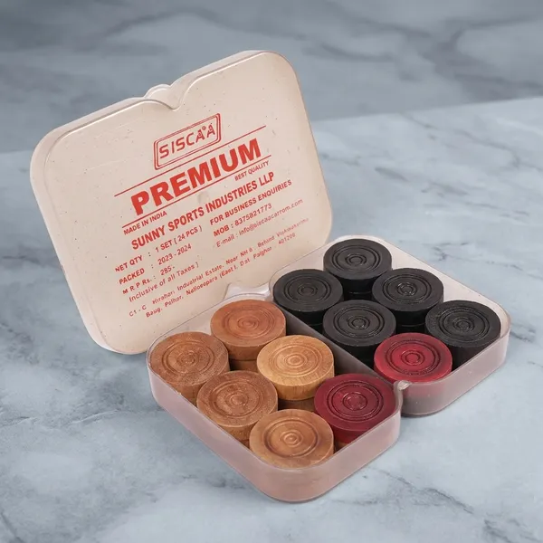 Siscaa_Premium_Carrom_Coin_Set_-_32_Mm